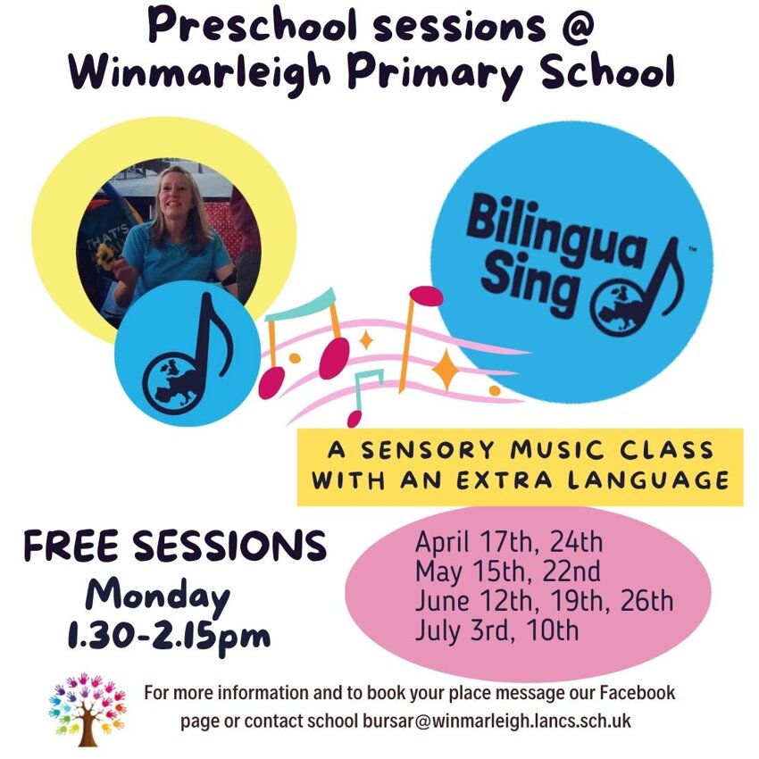 Image of Free Bilinguasing Preschool Sessions 